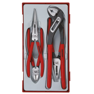 TENG 4PCE MB VINYL GRIP PLIER SET - TC-TRAY