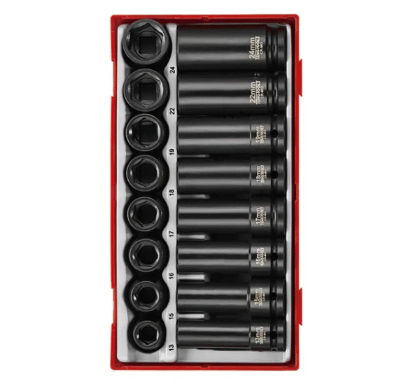 TENG 20PCE IMPACT SOCKET SET 1/2" DR. - TC-TRAY