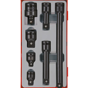 TENG 7PCE 1/2" DR. IMP ACC SET (ANSI) - TC-TRAY