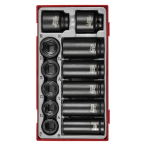 TENG 12PCE 1/2" DR. IMPACT SOCKET SET - TC-TRAY