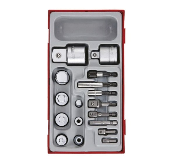TENG 17PCE MULTI-DR. ADAPTOR SET - TC-TRAY