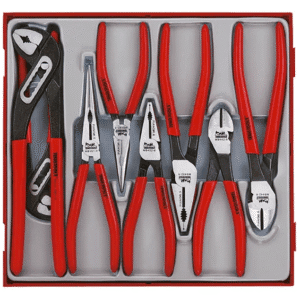 TENG 8PCE MB VINYL GRIP PLIER SET - TTD-TRAY
