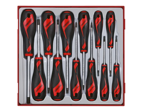 TENG 12PCE MD TX SCREWDRIVER SET - TTD-TRAY