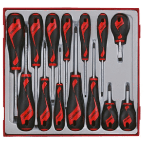 TENG 14PCE MD SCREWDRIVER SET - TTD-TRAY