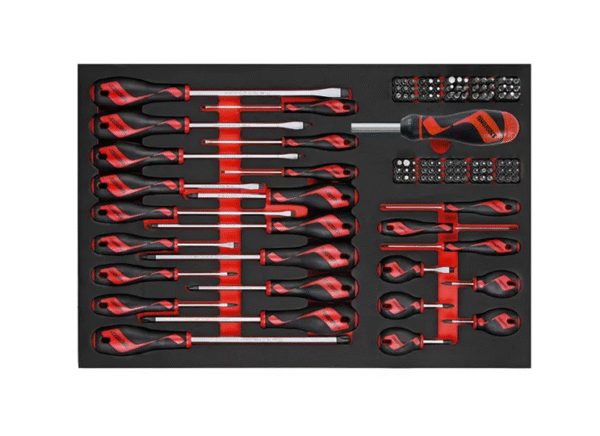 TENG 122PCE MD SCREWDRIVER & BITS SET (EVA)