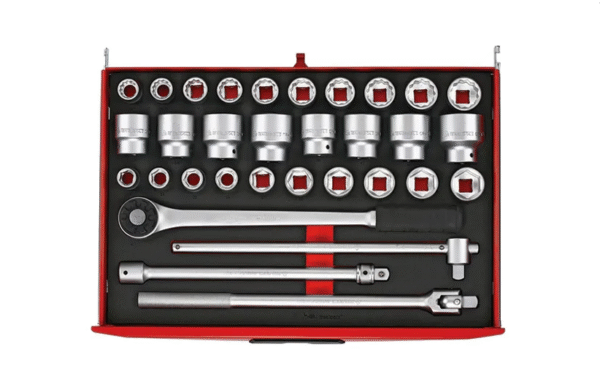 TENG 32PCE 3/4" DR. MM/AF SOCKET & ACC. SET (EVA)