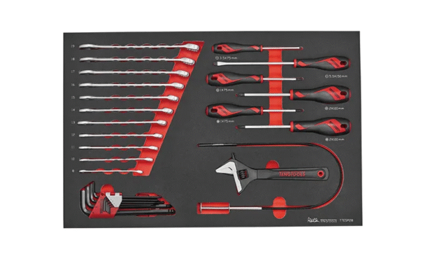 TENG 28PCE SPANNER & SCREWDRIVER SET (EVA)