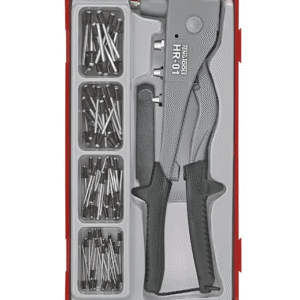 TENG 81PCE H/DUTY RIVET GUN SET W/RIVETS - TC-TRAY