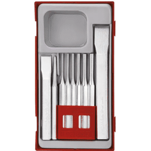 TENG 9PCE P PUNCH & CHISEL SET - TC-TRAY