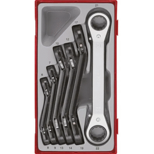 TENG 6PCE DBL RING RAT MM OFFSET SPAN SET - TC-TRAY