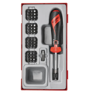 TENG 38PCE 1/4" DR. TORQUE SCREWDRIVER SET 1-5NM - TC-TRAY