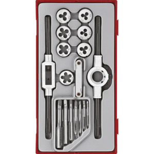 TENG 17PCE METRIC TAP & DIE SET - TC-TRAY