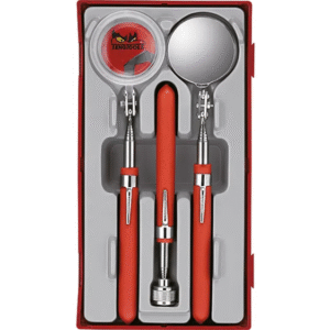 TENG 3PCE MAGNIFIER & MIRROR INSPECTION SET - TC-TRAY