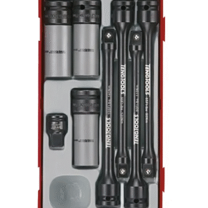 TENG 8PCE 1/2" DR. IMP TORSION BAR SET - TC-TRAY