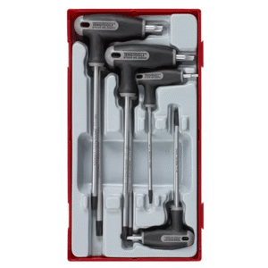TENG 7PCE T-HANDLE TORX/TPX SET 10-40 - TC-TRAY