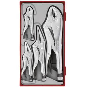 TENG 5PCE POWER GRIP PLIER SET - TC-TRAY