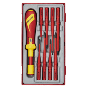 TENG 9PCE 1000V VDE TORQUE SCREWDRIVER - TC-TRAY