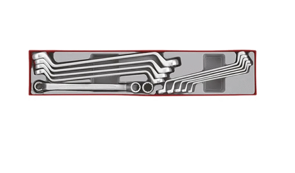 TENG 11PCE DBL RING SPANNER SET 6-32MM - TTX-TRAY