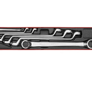 TENG 7PCE AF SPANNER SET DBL. RING 1/4-1-1/4" - TTX-TRAY