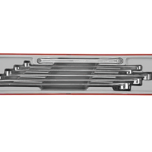 TENG 6PCE EXTRA LONG RING SPANNER SET 8-24MM - TTX-TRAY