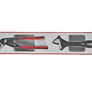 TENG 2PCE PLIER/ADJUSTABLE WRENCH SET - TTX-TRAY