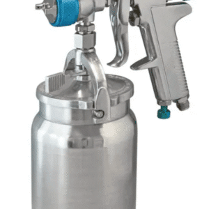 ITM AIR SPRAY GUN SUCTION FEED, PROFESSIONAL, 1.4MM & 2.0MM NOZZLES, 1000ML ALUMINIUM POT