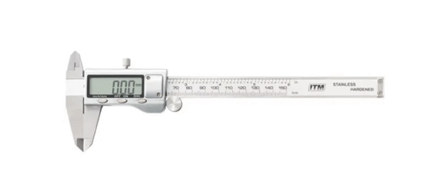 ITM 150MM DIGITAL VERNIER CALIPER, METRIC, IMPERIAL, FRACTIONAL