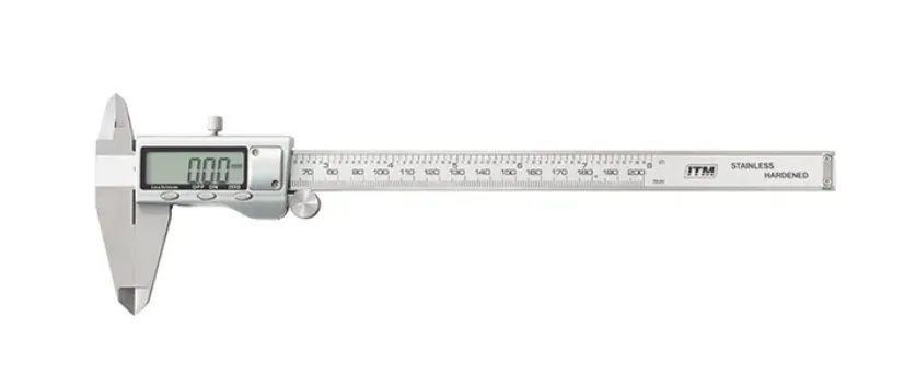 ITM 200MM DIGITAL VERNIER CALIPER, METRIC, IMPERIAL, FRACTIONAL