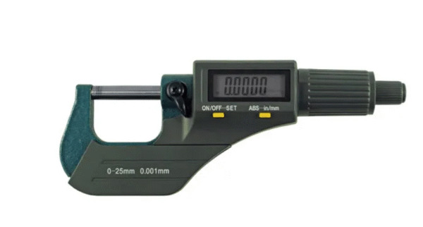 ITM DIGITAL OUTSIDE MICROMETER, 0-25MM