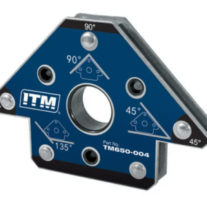 MULTI-ANGLE WELDING MAGNET, 35KGS FORCE, 100MM, 45°,90° & 135°, COMPACT & POWERFUL NdFeB MAGNET