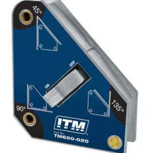 SWITCHABLE WELDING MAGNET, 30KGS FORCE, 110MM, 45°, 90° & 135°, POWERFUL NdFeB MAGNET