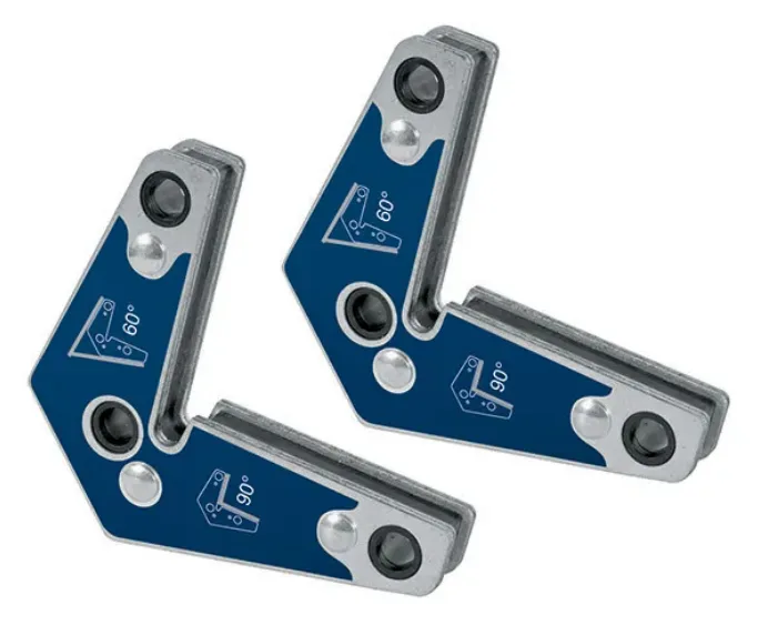 INSIDE & OUTSIDE WELDING MAGNET, 17KGS FORCE, 95MM, 60° & 90°, POWERFUL NdFeB MAGNET