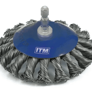 ITM TWIST KNOT BEVEL BRUSH STEEL