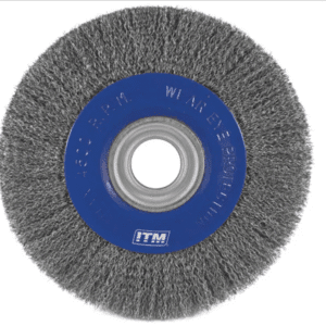 ITM CRIMP WIRE WHEEL BRUSH STEEL