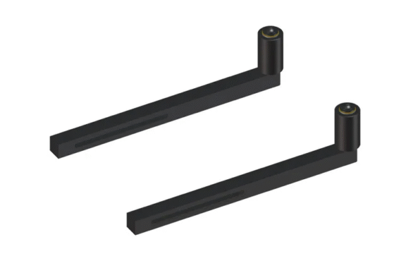 ITM WIDE ROLLER GUIDE ARM SET,  TO SUIT GECKO WELDING CARRIAGE