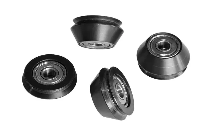 ITM HI-FLEX ROLLER GUIDE SET (4 PCS) FOR HI-FLEX TRACK TO SUIT RAIL BULL2 & RAIL TUG