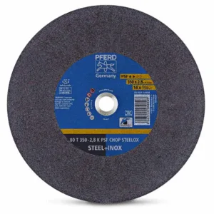 PFERD 350 x 2.8mm Low Speed Steel & Stainless Cut Off Disc - PSF-STEELOX