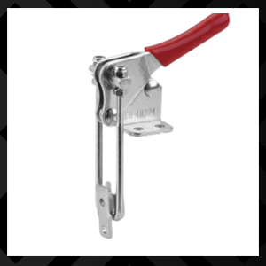 CORNER LATCH, FLANGED BASE, STRAIGHT HANDLE