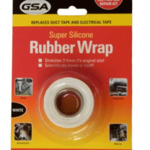 GSA SILICONE RUBBER WRAP TAPE WHITE