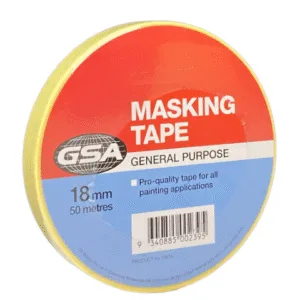 GSA MASKING TAPE 18MM X 50M
