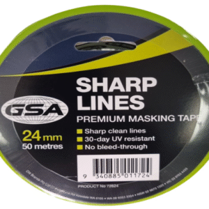 GSA SHARP LINES 30-DAY MASKING TAPE 24MM X 50M