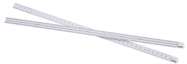 1000mm/40" Steel Ruler