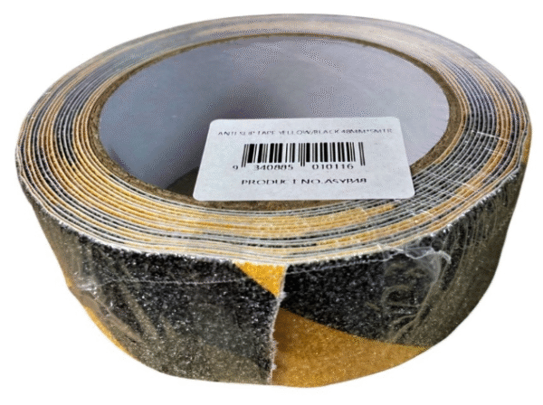GSA ANTI SLIP TAPE YELLOW/BLACK 48MM X 5M