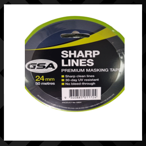 Masking Tape sharp lines