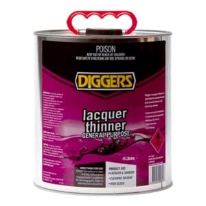 DIGGERS THINNER LACQUER 4L