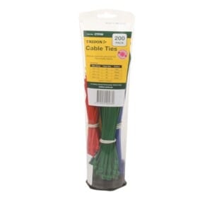 Toothpaste Tube Cable Tie Combo Pack- Assorted Colours