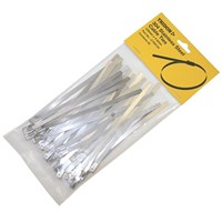 TRIDON CABLE TIE STAINLESS STEEL 127X8MM