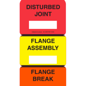 3 Stage Disturbed Joint TUFFA Flange Tags