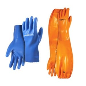 Glove Ninja Multi-Tech NitraChem65. 65cM Orange Size Large