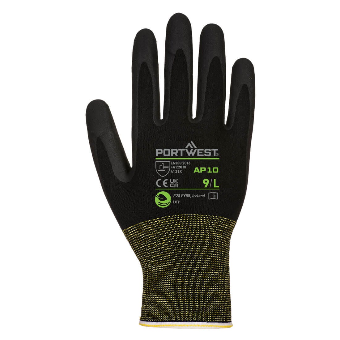 Grip 15 Foam Nitrile Bamboo Glove (Pk12) - Image 2